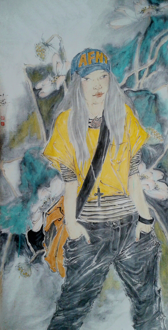 盛夏136x68cm,2015.jpg